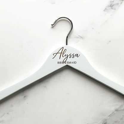 Cintre en Bois Personnalisé Mariage