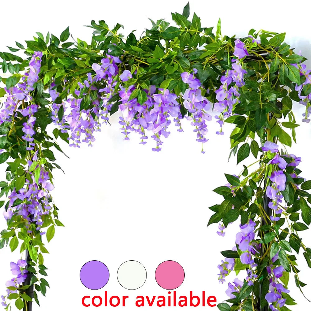 Guirlandes de Glycine Artificielle Mariage
