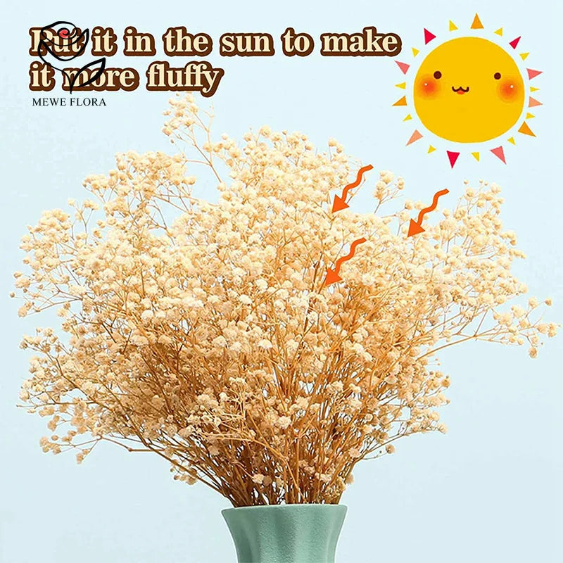 Bouquet de Gypsophile Fleurs Séchées Mariage — vue 5
