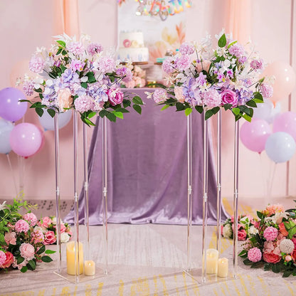 Présentoir fleurs centre de table mariage — vue 5