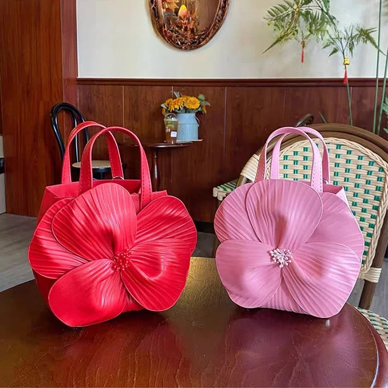 Sac à Main Fleuri Mariée