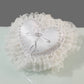 Coussin Alliance Cœur Dentelle Romantique
