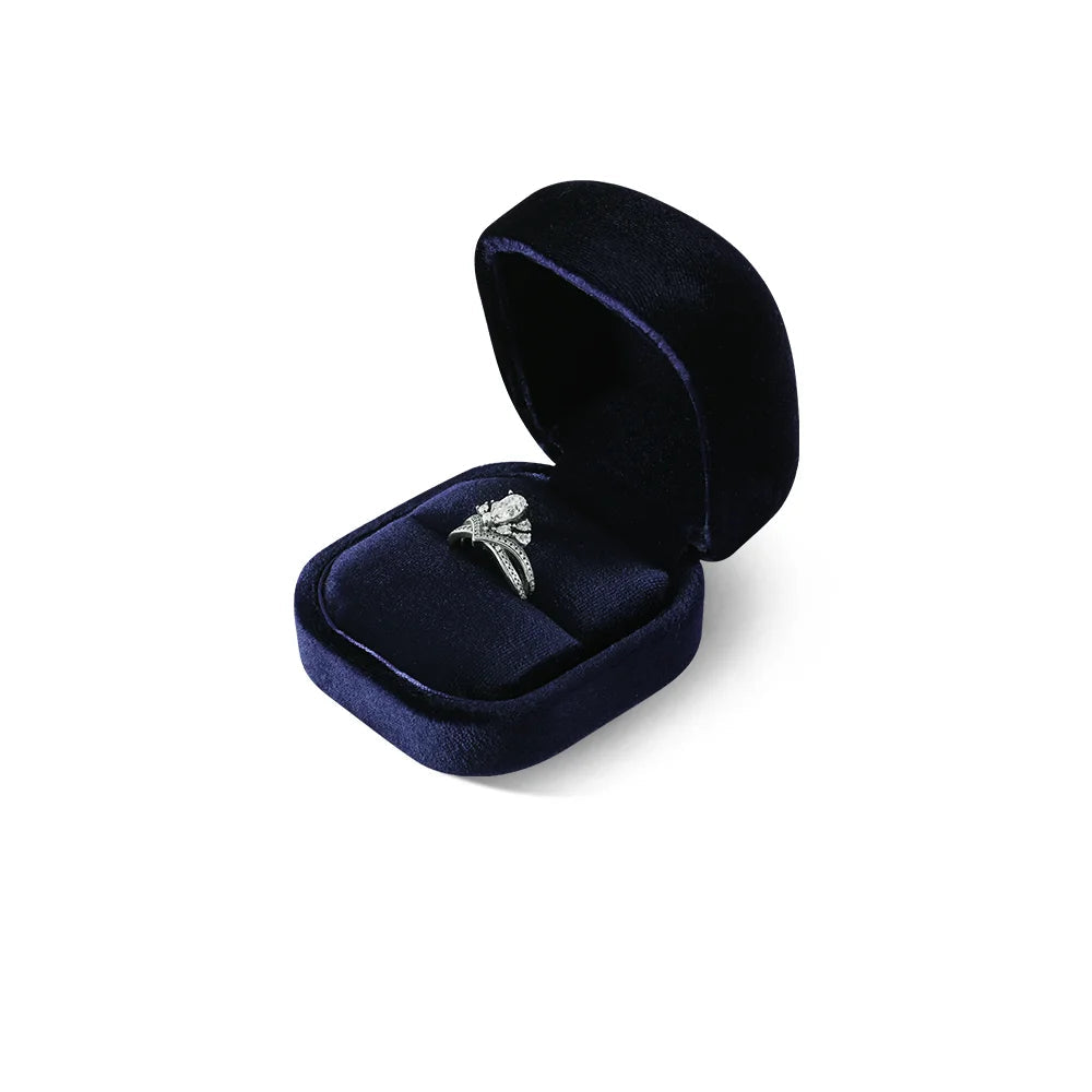 Boite Alliance Velours Mariage