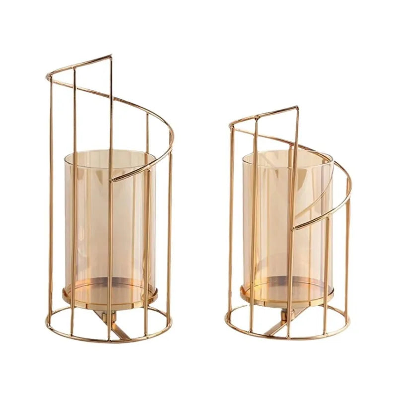 Bougeoir Mariage Doré Maxi Chauffe-Plat — vue 9