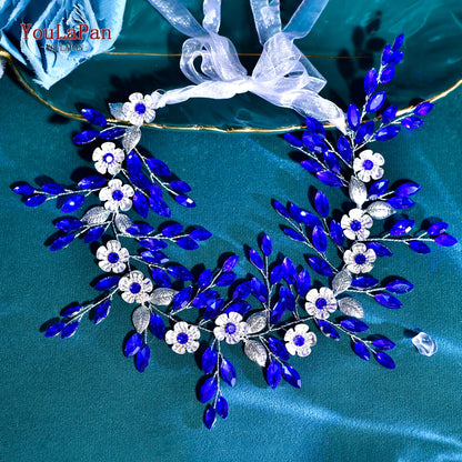 Ceinture Robe de Mariée Strass Organza