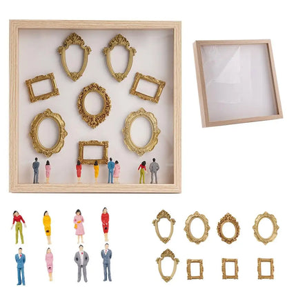 Boîte Souvenir Mariage Vitrine Miniature