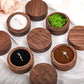 Coffret alliance bois gravé mariage