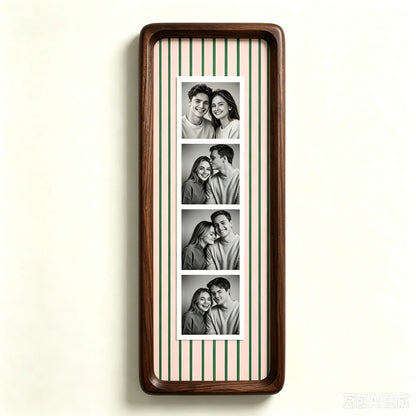 Cadre Photo Mariage Photobooth en Noyer — vue 27