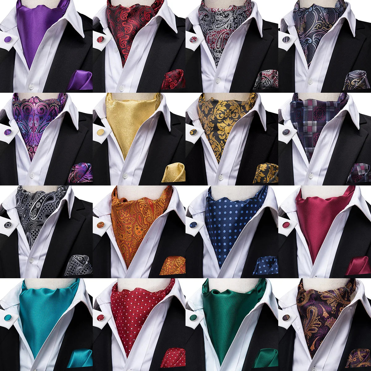 Cravate Lavallière Mariage Homme — vue 2