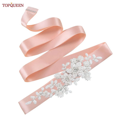 Ceinture robe de mariée perles strass
