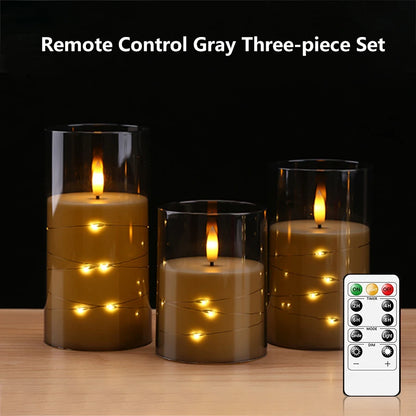 Bougies LED à Télécommande Mariage
