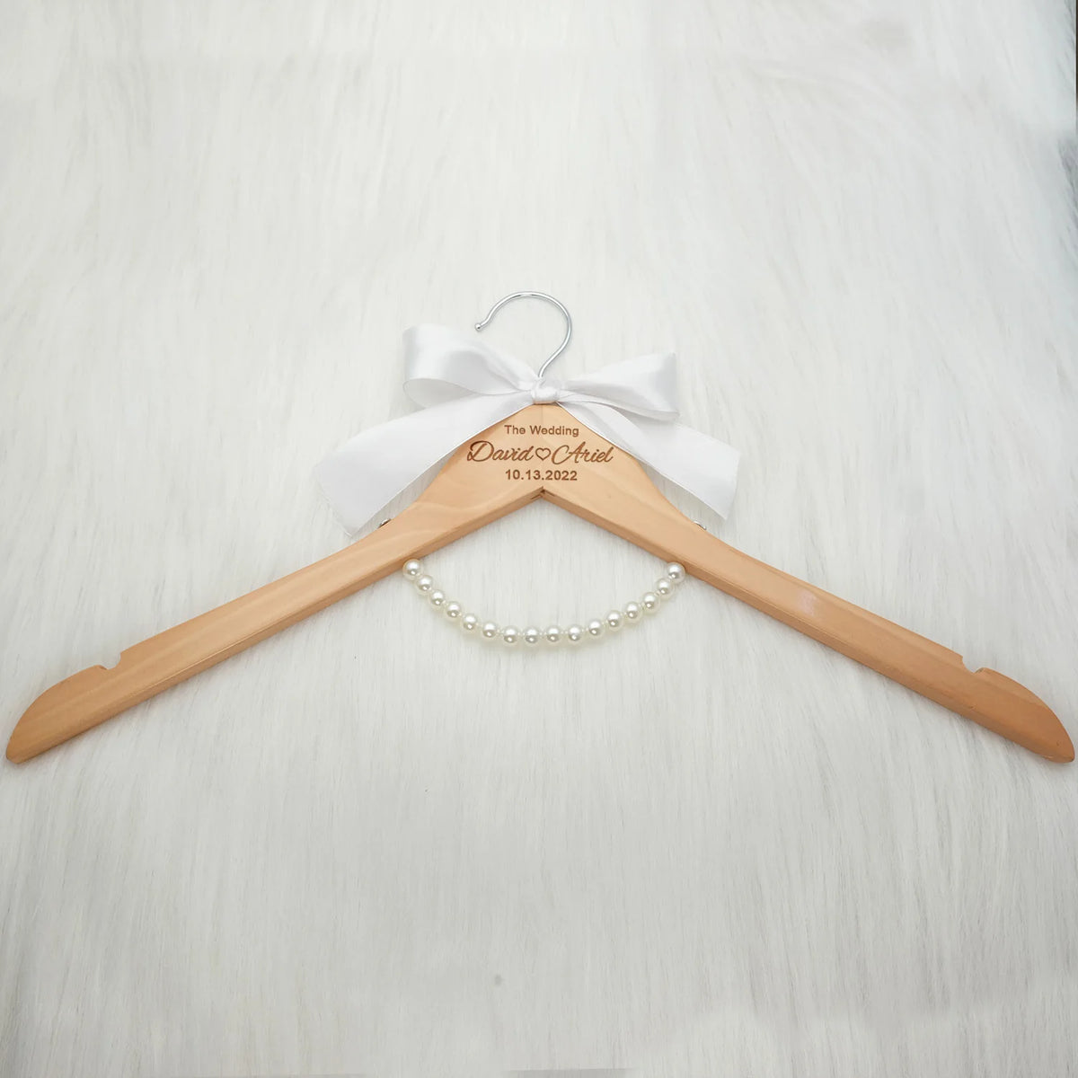 Cintre Robe Mariée Prénoms et Date