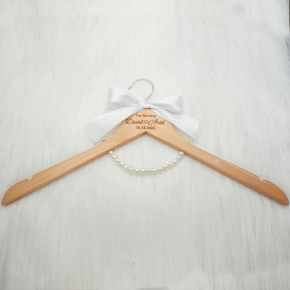 Cintre Robe Mariée Prénoms et Date