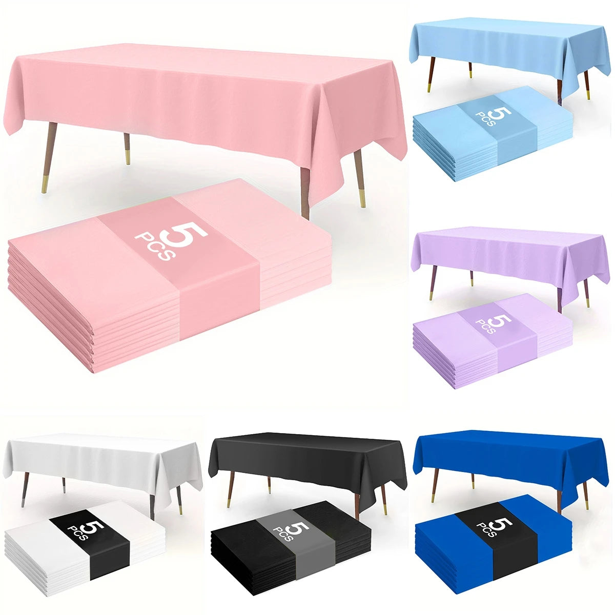 Nappe Jetable Mariage Rectangulaire 137 x 183 cm