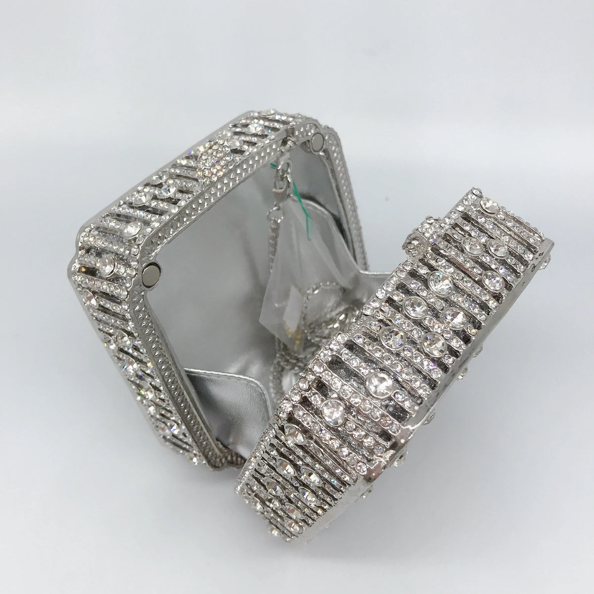 Pochette Mariage Cristal Strass Luxe