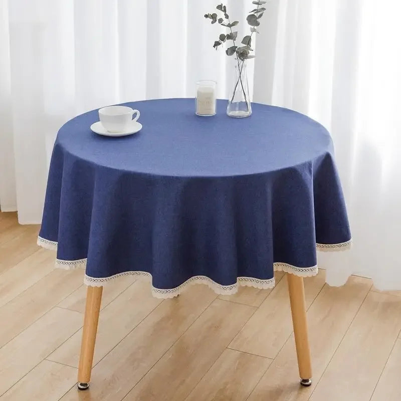 Nappe Ronde Dentelle Mariage