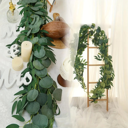 Guirlande d'Eucalyptus Artificiel Vert