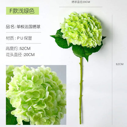 Tige d'Hortensia Artificiel Mariage 52 cm — vue 7