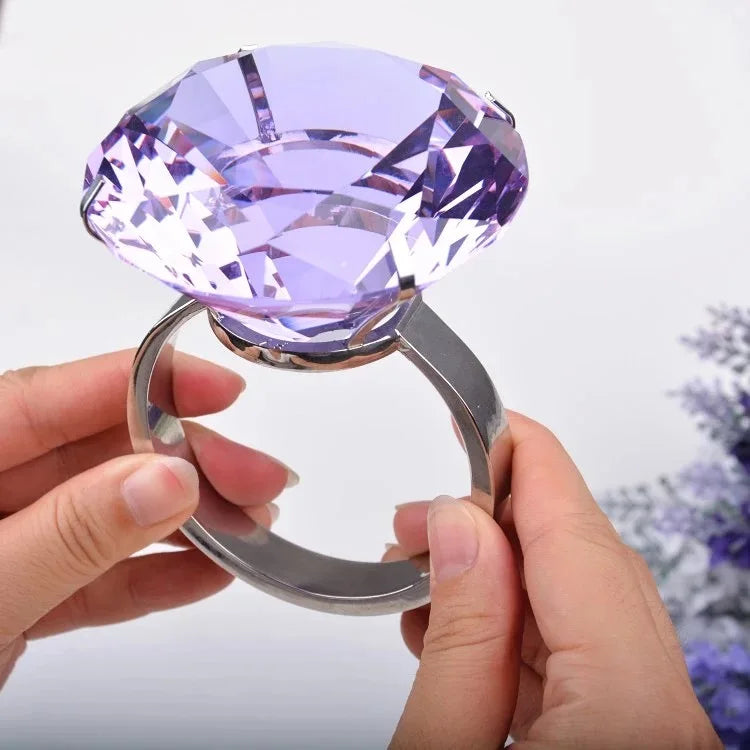 Grande Bague Décorative Mariage