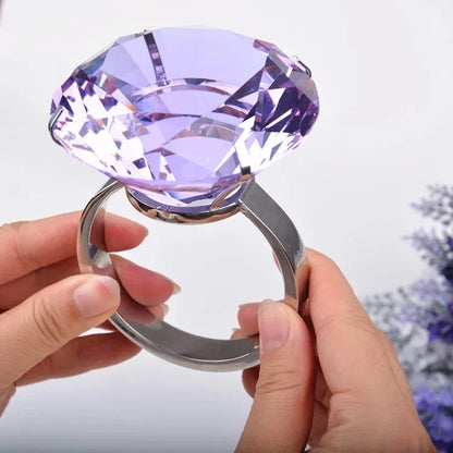 Grande Bague Décorative Mariage