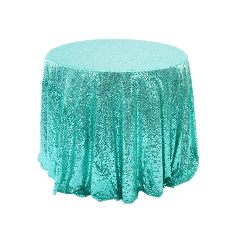 Nappe Ronde à Sequins Mariage — vue 11
