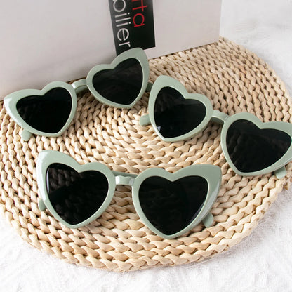 Lot lunettes cœur et chouchous EVJF