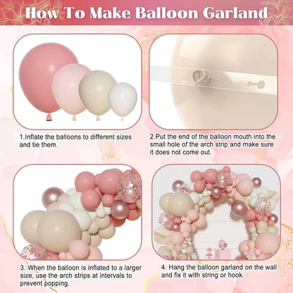 Guirlande Ballons Mariage Bohème