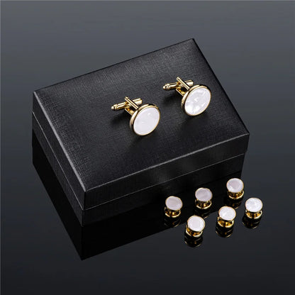 Boutons de Manchette Mariage et Plastron