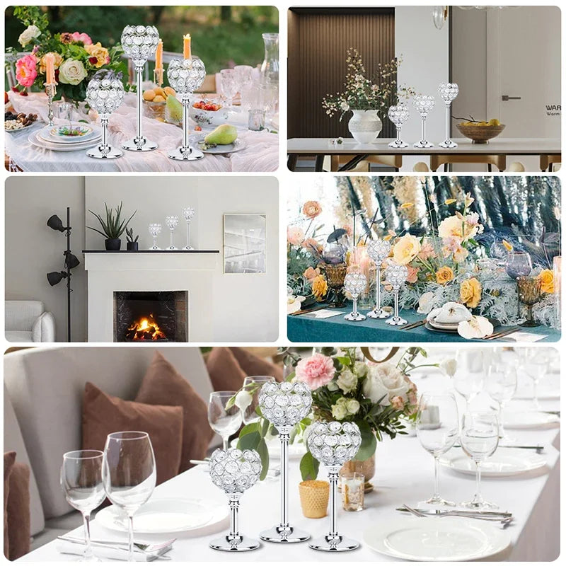 Bougeoir Cristal Moderne Mariage