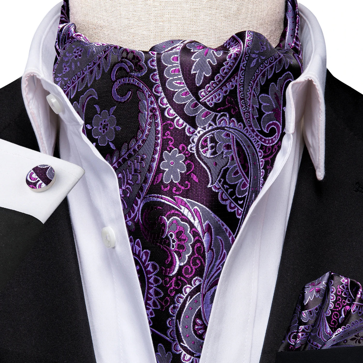 Cravate Lavallière Mariage Homme — vue 11