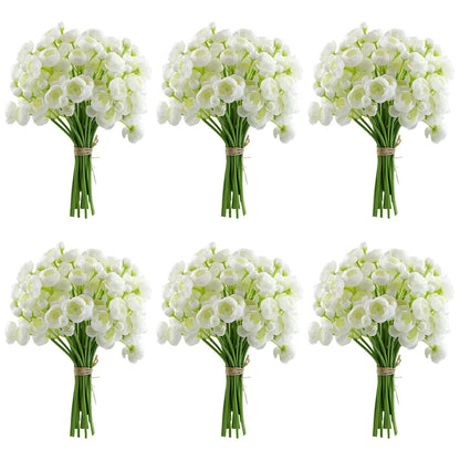 Bouquet de mariée 24 roses artificielles — vue 2