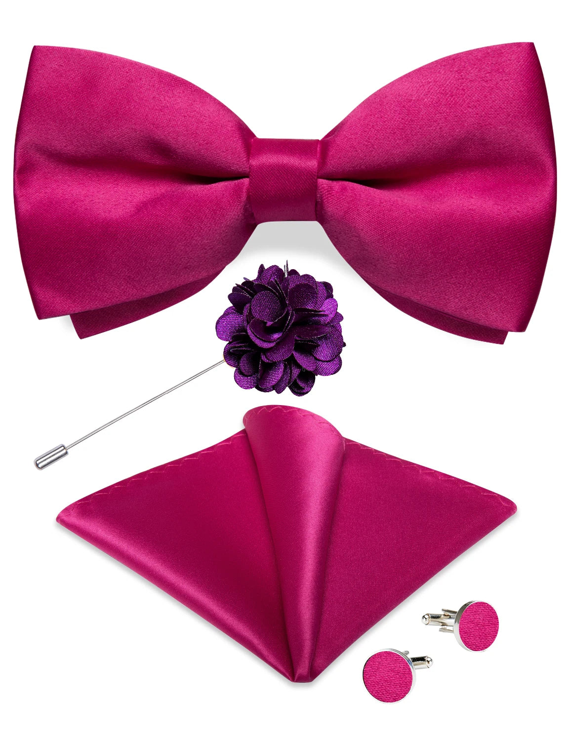 Nœud papillon mariage homme 4 pièces — vue 52