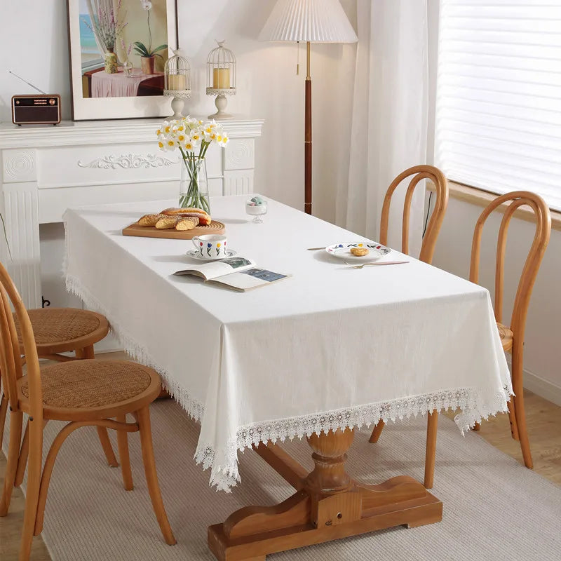 Nappe Dentelle Ethnique Brodée