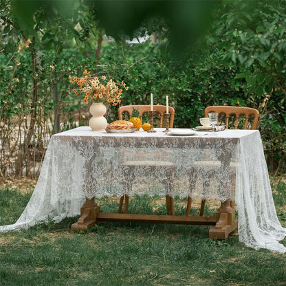 Nappe Dentelle Ajourée Mariage