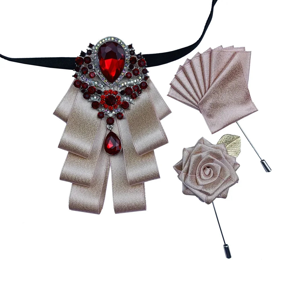 Nœud papillon mariage bijou et pochette — vue 18