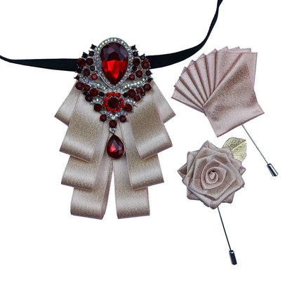 Nœud papillon mariage bijou et pochette — vue 18