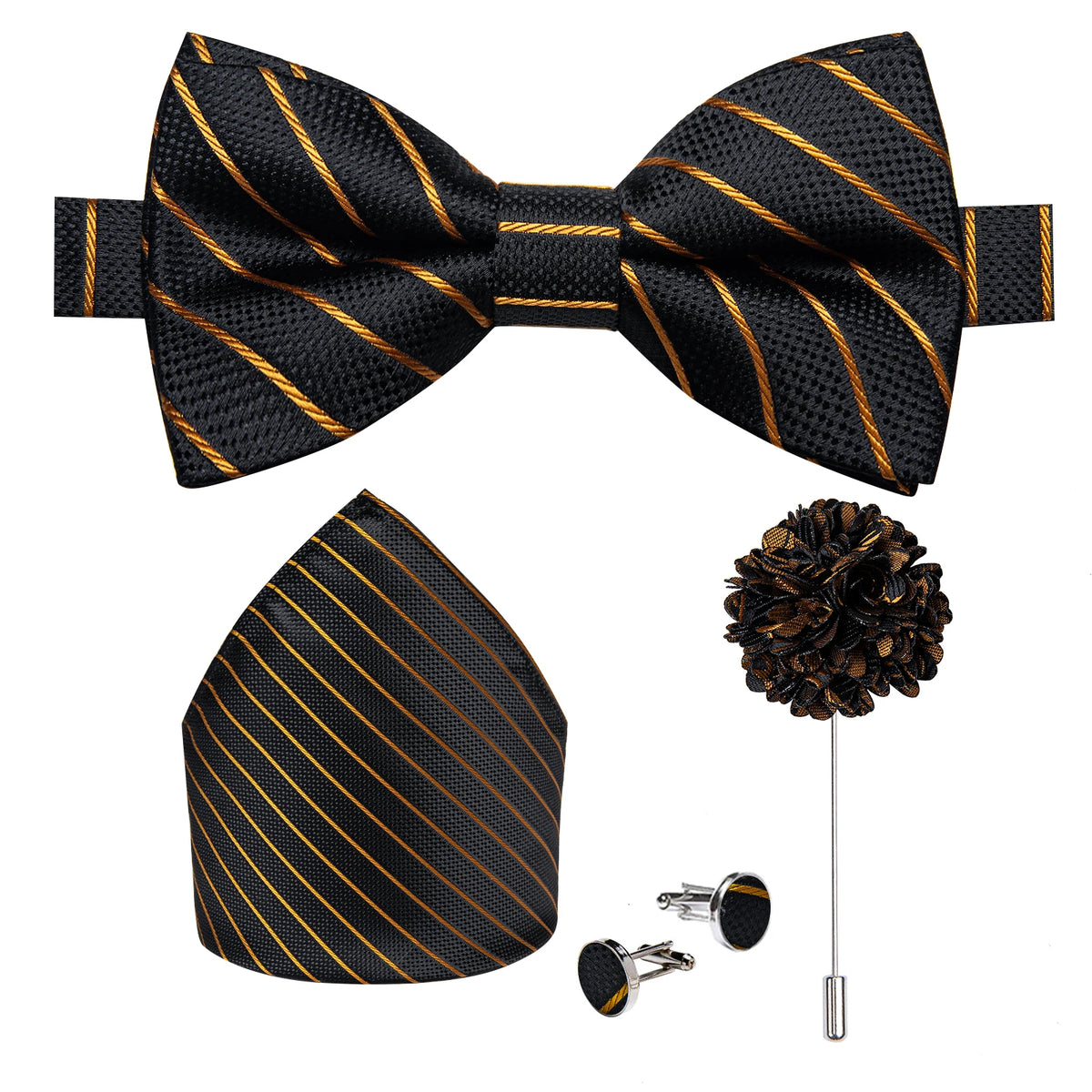 Nœud papillon mariage homme 4 pièces — vue 10