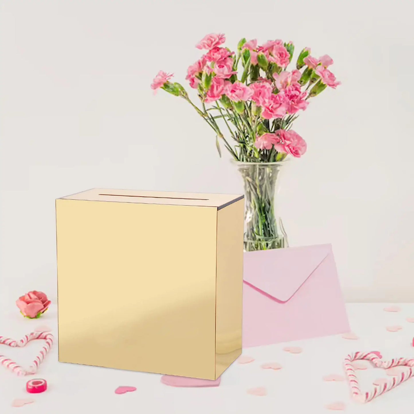 Urne Mariage Acrylique Boîte à Enveloppes