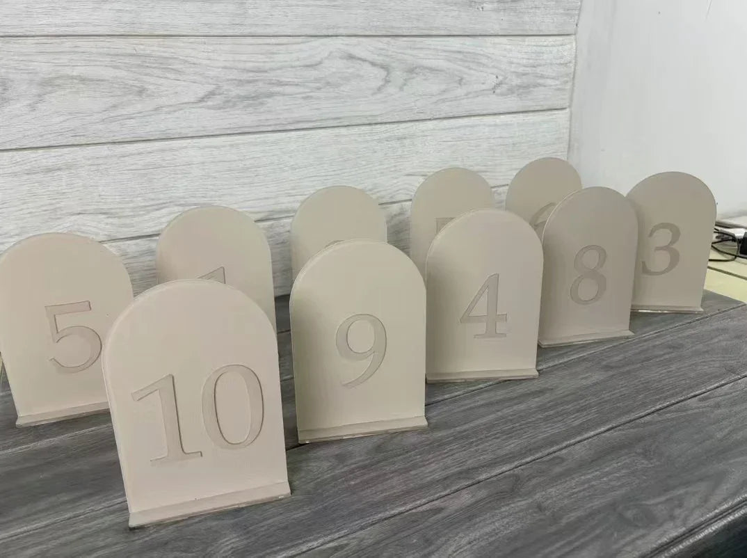 Numéros de Table Mariage Arche
