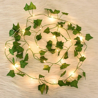 Guirlande de Lierre Artificiel Lumineuse LED Mariage