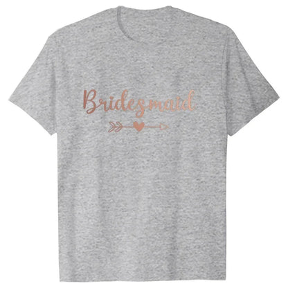 T-shirt EVJF cortège rose gold