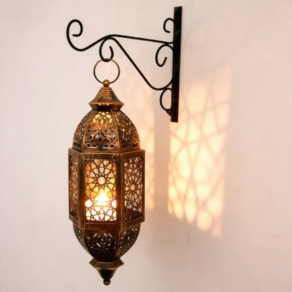 Lanterne mariage marocaine en fer — vue 4