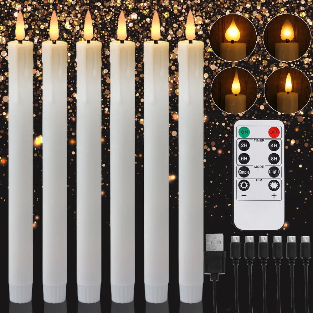 Bougie LED Télécommande Mariage