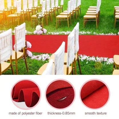 Tapis de Mariage Allée de Cérémonie 5 à 15 m
