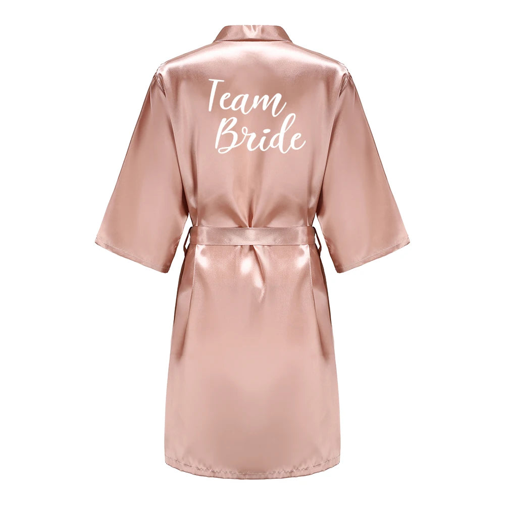 Kimono Satin Cortège de la Mariée — vue 4