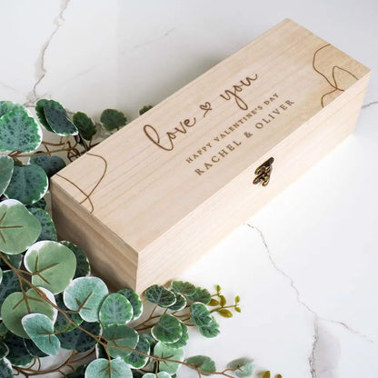 Boîte à vin mariage personnalisée — vue 2