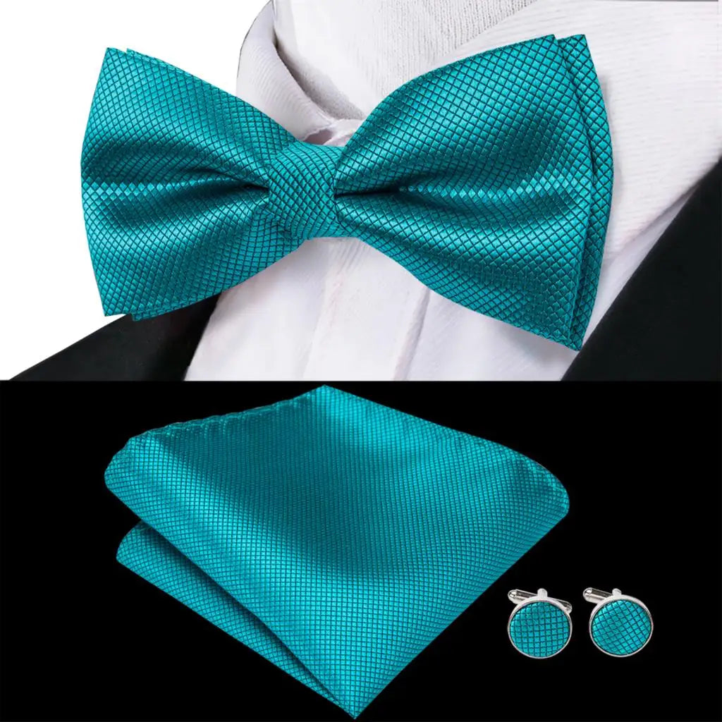 Coffret nœud papillon mariage homme vert
