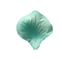 Pétales de Rose Artificiels Mariage — Bleu Turquoise
