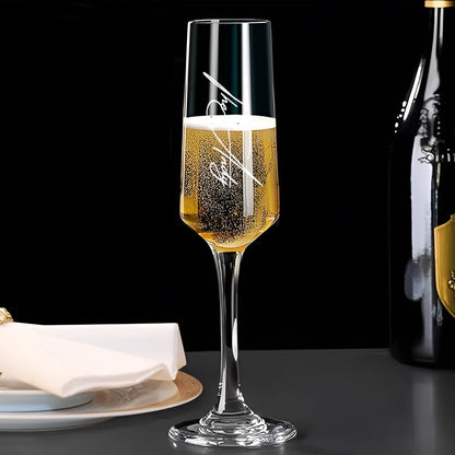 Flûte Champagne Mariage Gravée Personnalisée