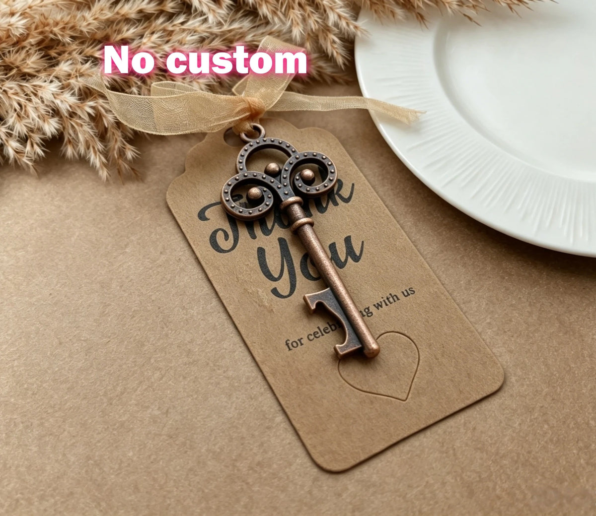Cadeau invité mariage clé décapsuleur — vue 20